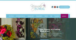 Desktop Screenshot of keepsakefloral.com